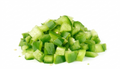 Fresh Cube Cut Capsicum (Shimla Mirch) – Ready to Cook (250g)
