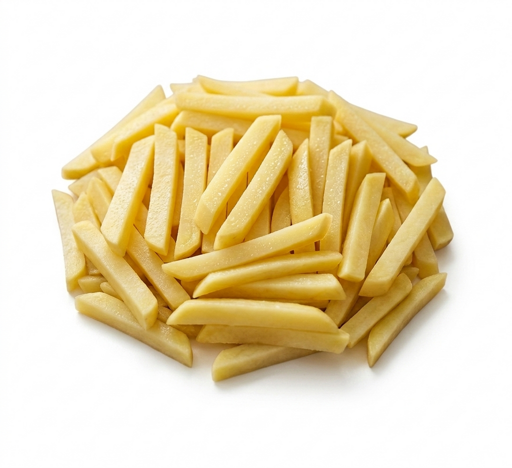 Fresh Fries Cut Potatoes (Aloo Chips) – Ready to Fry (1-kg)