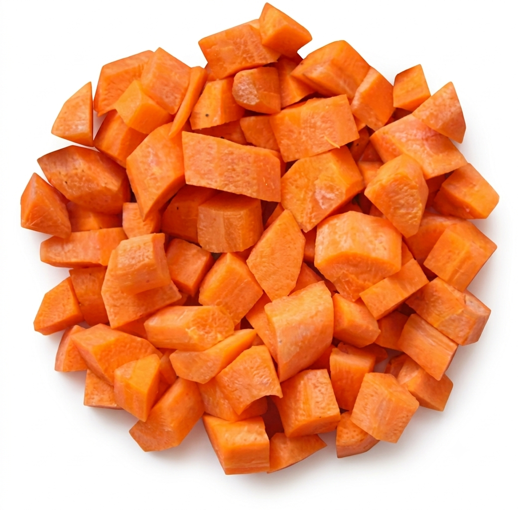 Fresh Diced Carrot (Gajar) – Ready to Cook (200g)