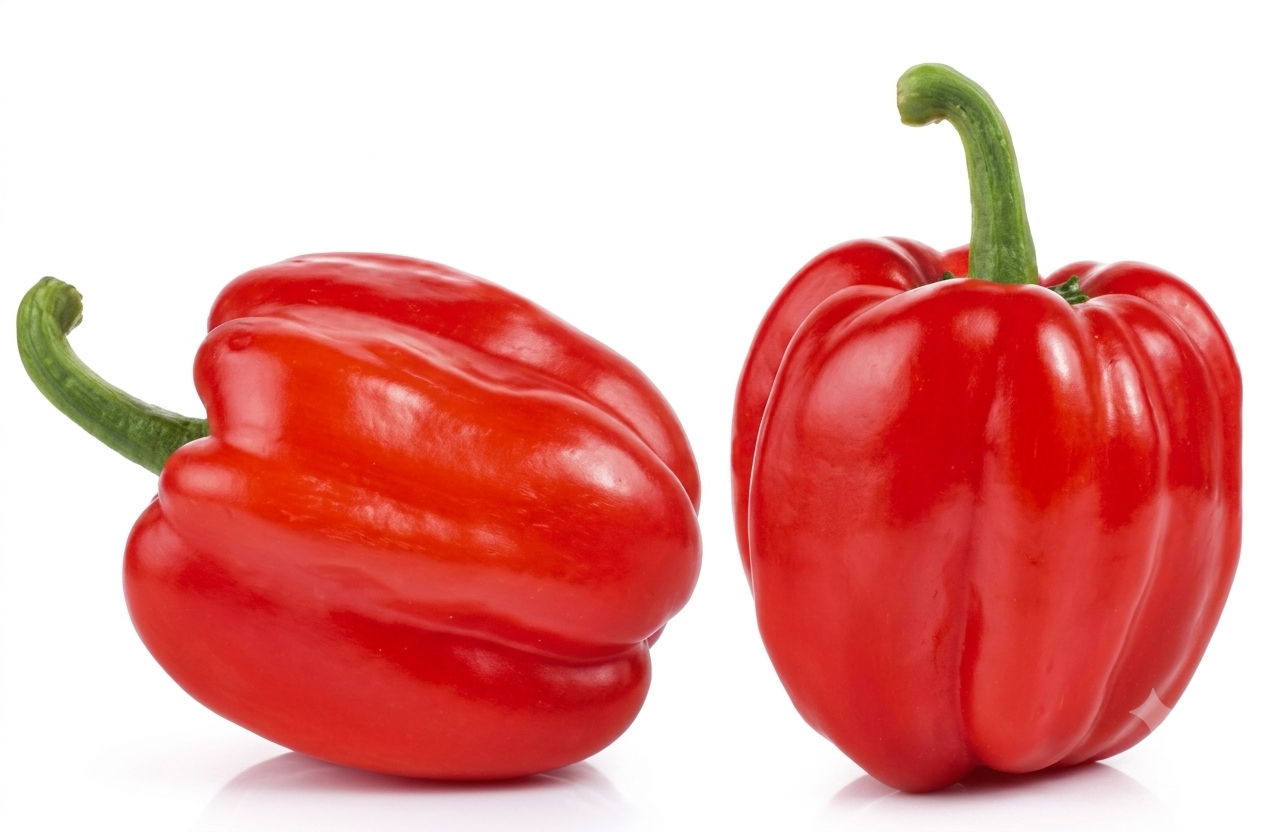 Premium Fresh Red Bell Pepper (Red Capsicum) -1 PC