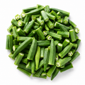 Fresh large Cut Lady Finger (Bhindi) – Ready to Cook (500g)