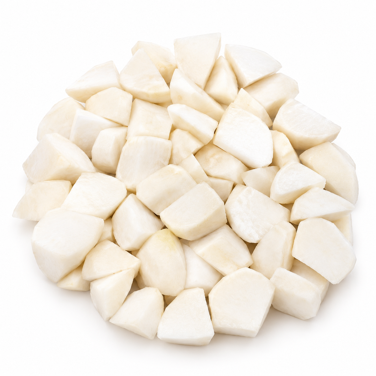 Fresh Cut Turnip (Shaljam) - Ready to Cook (400g)